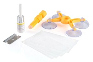 Набор для ремонта автостекол Windshield Repair Kit