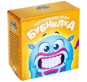 Игра настольная на отгадывание фраз «Бубнилка, что вы говорите?» {карточки, загубники, песочные часы} (5+)