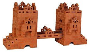 Конструктор керамический из настоящих кирпичей Brickmaster (Замок / 512)