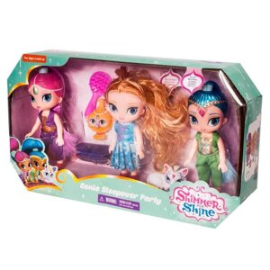 Набор кукол «Shimmer and Shine» Genie Sleepover Party