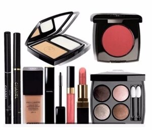 Набор декоративной косметики подарочный «Chanel MakeUp Set» 9-в-1