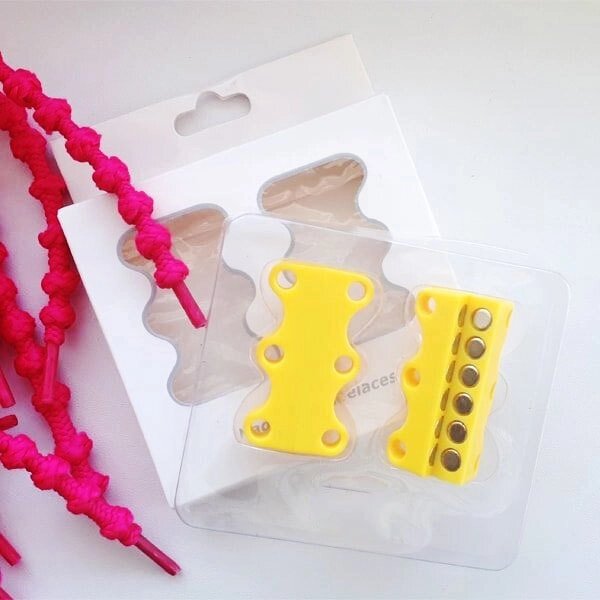 Умные магниты для шнурков Magnetic Shoelaces (Желтый / Для взрослых) - заказать