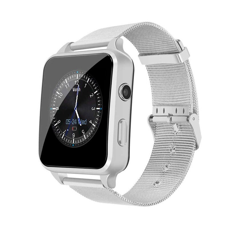 Умные часы Smart Watch X9 с SIM-картой, трекером, сенсорным экраном и камерой (Серебряный) - выбрать