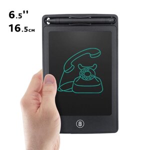 Планшет электронный для рисования и заметок графический LCD Writing Tablet со стилусом (6,5 дюймов)