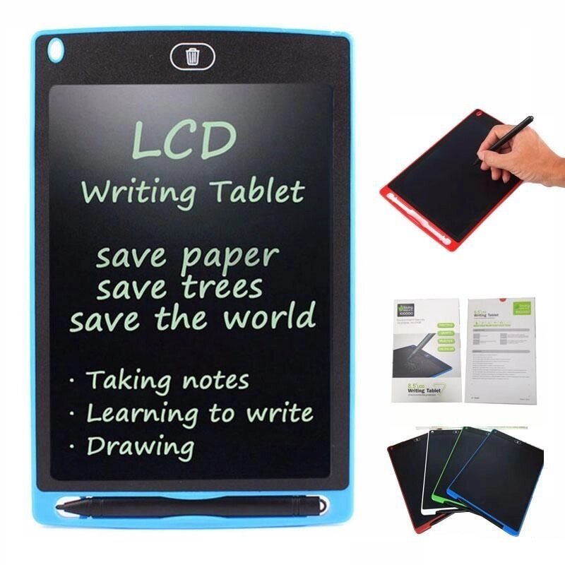 Планшет электронный для рисования и заметок графический LCD Writing Tablet со стилусом (8,5 дюймов) от компании Интернет-магазин Starshop. kz - фото 1