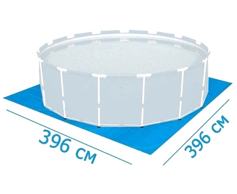 Подложка-настил защитная под бассейн FLOWCLEAR (396 x 396 см) от компании Интернет-магазин Starshop. kz - фото 1