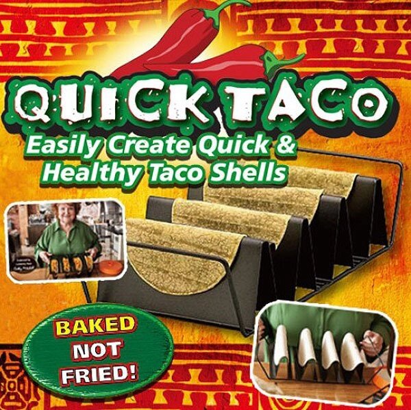 Подставка-форма для приготовления тако Quick Taco от компании Интернет-магазин Starshop. kz - фото 1