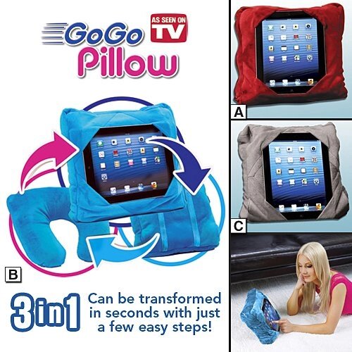 Подушка 3 в 1 для планшета GoGo Pillow от компании Интернет-магазин Starshop. kz - фото 1