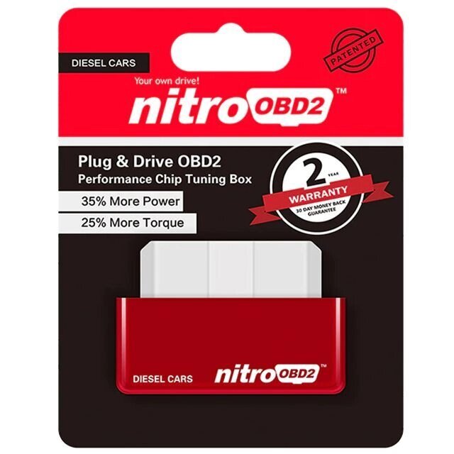 Программатор OBD2 BOX для чип-тюнинга автомобиля PLUG & DRIVE (Nitro / для бензиновых двигателей) от компании Интернет-магазин Starshop. kz - фото 1