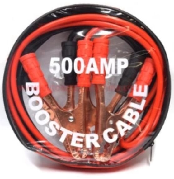 Провода стартовые для прикуривания автомобиля Booster Cable в чехле (500А) от компании Интернет-магазин Starshop. kz - фото 1