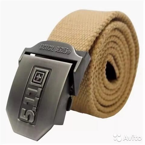 Ремень-стропа армейский мужской Operator Belt 5.11 Tactical Series (Бежевый) от компании Интернет-магазин Starshop. kz - фото 1