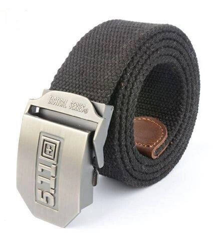 Ремень-стропа армейский мужской Operator Belt 5.11 Tactical Series (Черный) от компании Интернет-магазин Starshop. kz - фото 1