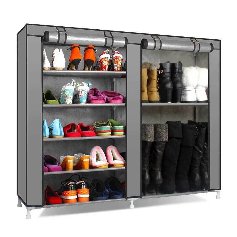 Шкаф для обуви складной тканевый Shoe Rack And Wardrobe (10 ярусов - 6510) от компании Интернет-магазин Starshop. kz - фото 1