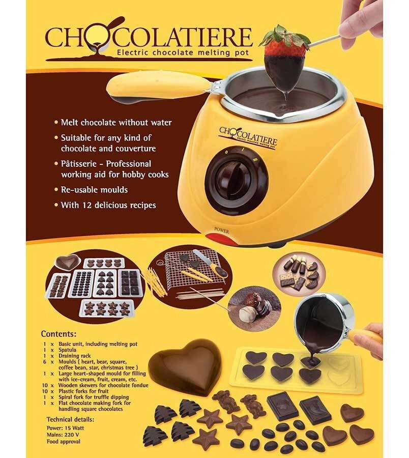 Шоколадница-фондю электрическая Chocolatiere MLK6071 от компании Интернет-магазин Starshop. kz - фото 1