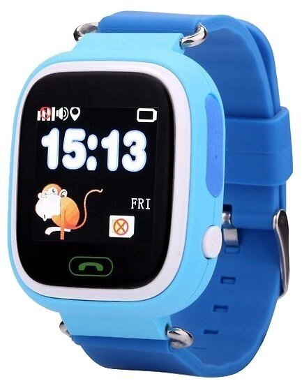 Умные часы детские с GPS Smart Baby Watch Q90 (Голубой) от компании Интернет-магазин Starshop. kz - фото 1