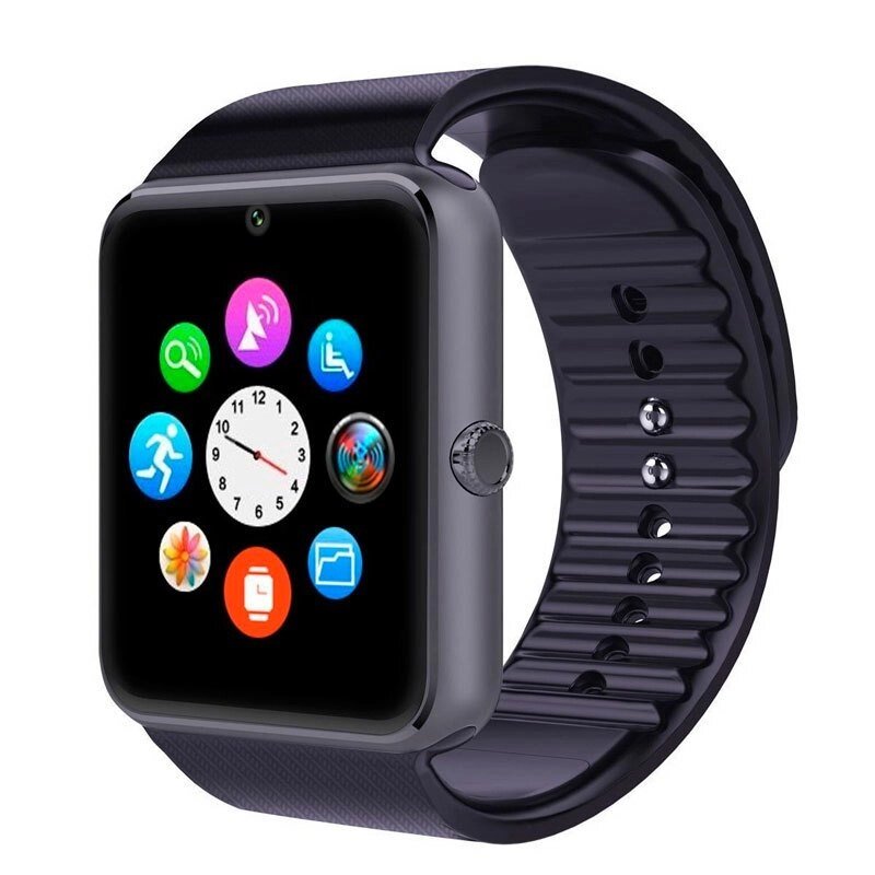 Умные часы SMART WATCH GT08 с поддержкой Sim карты  [Bluetooth; Android/iOS; TFT-дисплей; карта памяти] от компании Интернет-магазин Starshop. kz - фото 1