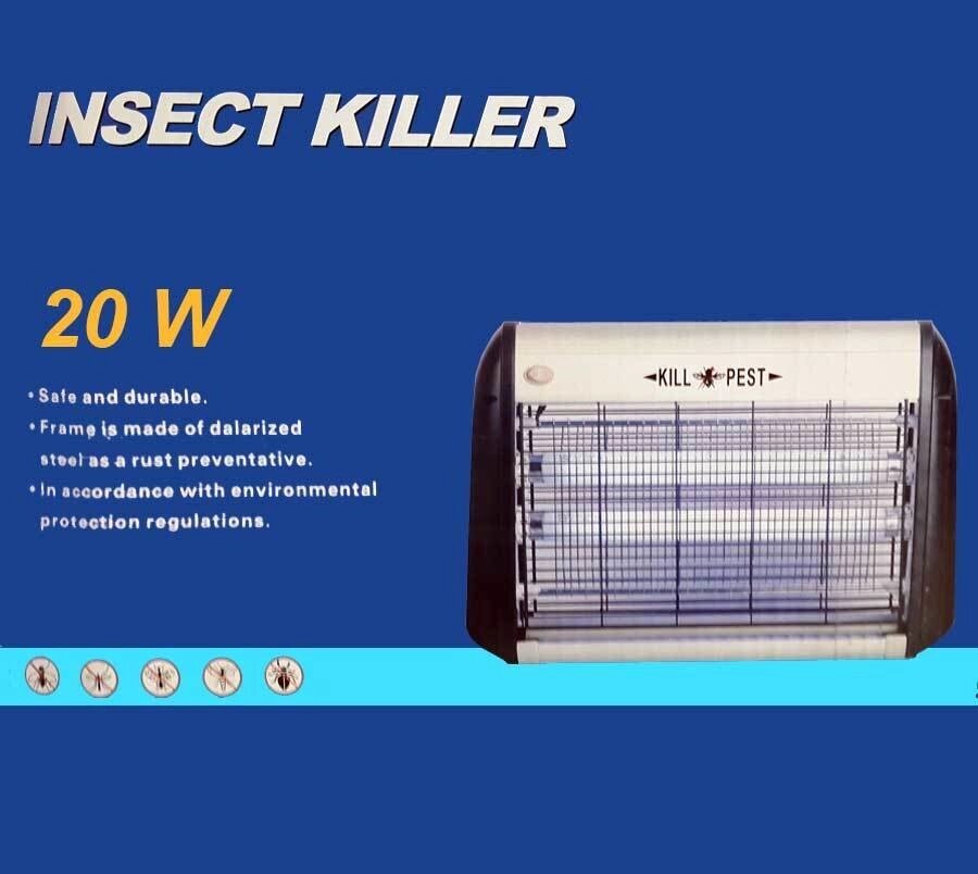 Уничтожитель-ловушка летающих насекомых 20W от компании Интернет-магазин Starshop. kz - фото 1