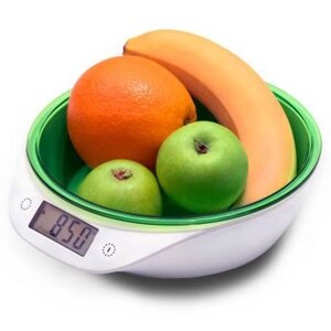 Весы-чаша кухонные электронные Delicious Kitchen Scales (Зеленый)
