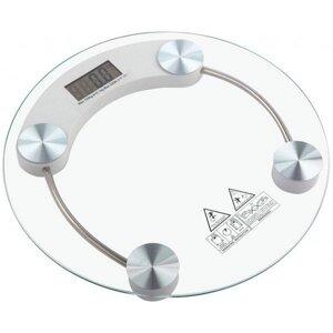 Весы наполные электронные стеклянные Personal Scale {до 180 кг}Круг)