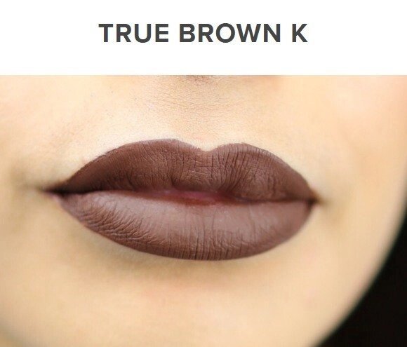 Жидкая матовая помада + карандаш KYLIE Lip Kit от Кайли Дженнер (True Brown K) от компании Интернет-магазин Starshop. kz - фото 1