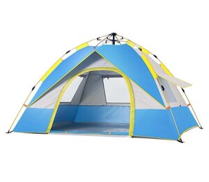 Палатка туристическая JJ-005 синяя