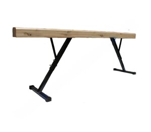 Бревно гимнастическое СТАНД-Т (13,5х16) регул. высота 5м