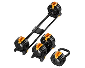 Штанга регулируемая трансформер 3в1 Genau Best Barbell 3in1