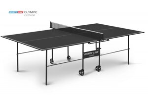 Теннисный стол Start line OLYMPIC с сеткой Black