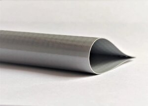 Ткань ПВХ GRÜNWELT 500гр серая 3х65 (195) RAL 7040