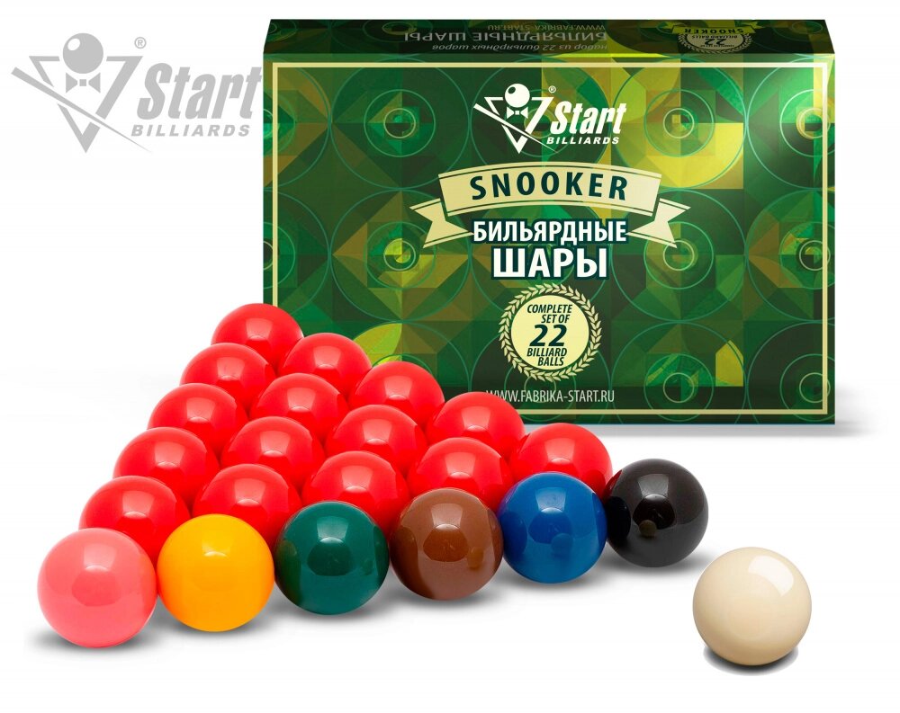 Шары Classic Snooker 52,4мм, 102 от компании Sport Trade - фото 1