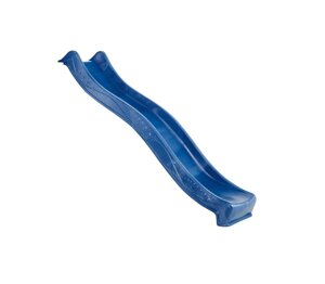 Скат для горки длина 2,196м высота 1,2м пластик YULVO синий