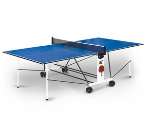 Теннисный стол Start line СOMPACT LX с сеткой Blue