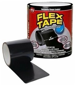 Водонепроницаемая изоляционная лента Flex tape (флекс тэйп) от компании Интернет- магазин Citrus Shop - фото 1
