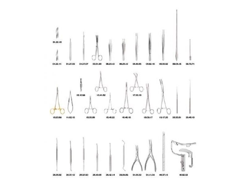 Набор инструментов для губ, челюсти и трещины неба от компании Askabak - фото 1