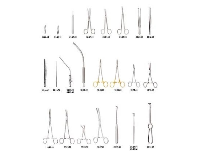 Набор инструментов для тонзиллэктомии хирургический от компании Askabak - фото 1