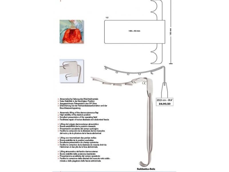 Ретрактор абдоменальный при липоабдоменопластики от компании Askabak - фото 1