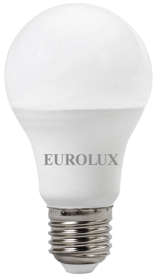 Лампа светодиодная EUROLUX LL-E-A60-13W-230-2,7K-E27 от компании Ресанта Караганда (маг. Электрооборудование) - фото 1