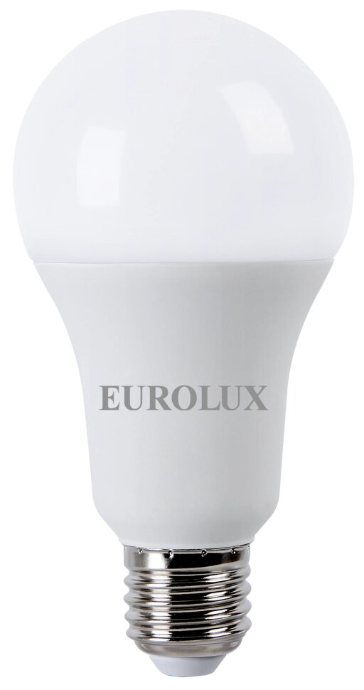 Лампа светодиодная EUROLUX LL-E-A70-20W-230-2,7K-E27 от компании Ресанта Караганда (маг. Электрооборудование) - фото 1