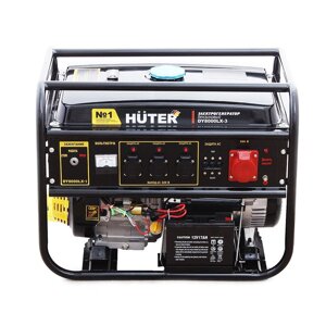 Портативный бензогенератор HUTER DY8000LX-3