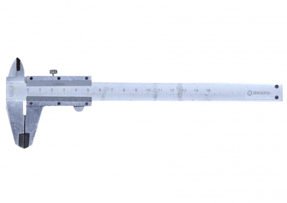Штангенциркуль ВИХРЬ ШЦ-150 от компании Ресанта Караганда (маг. Электрооборудование) - фото 1