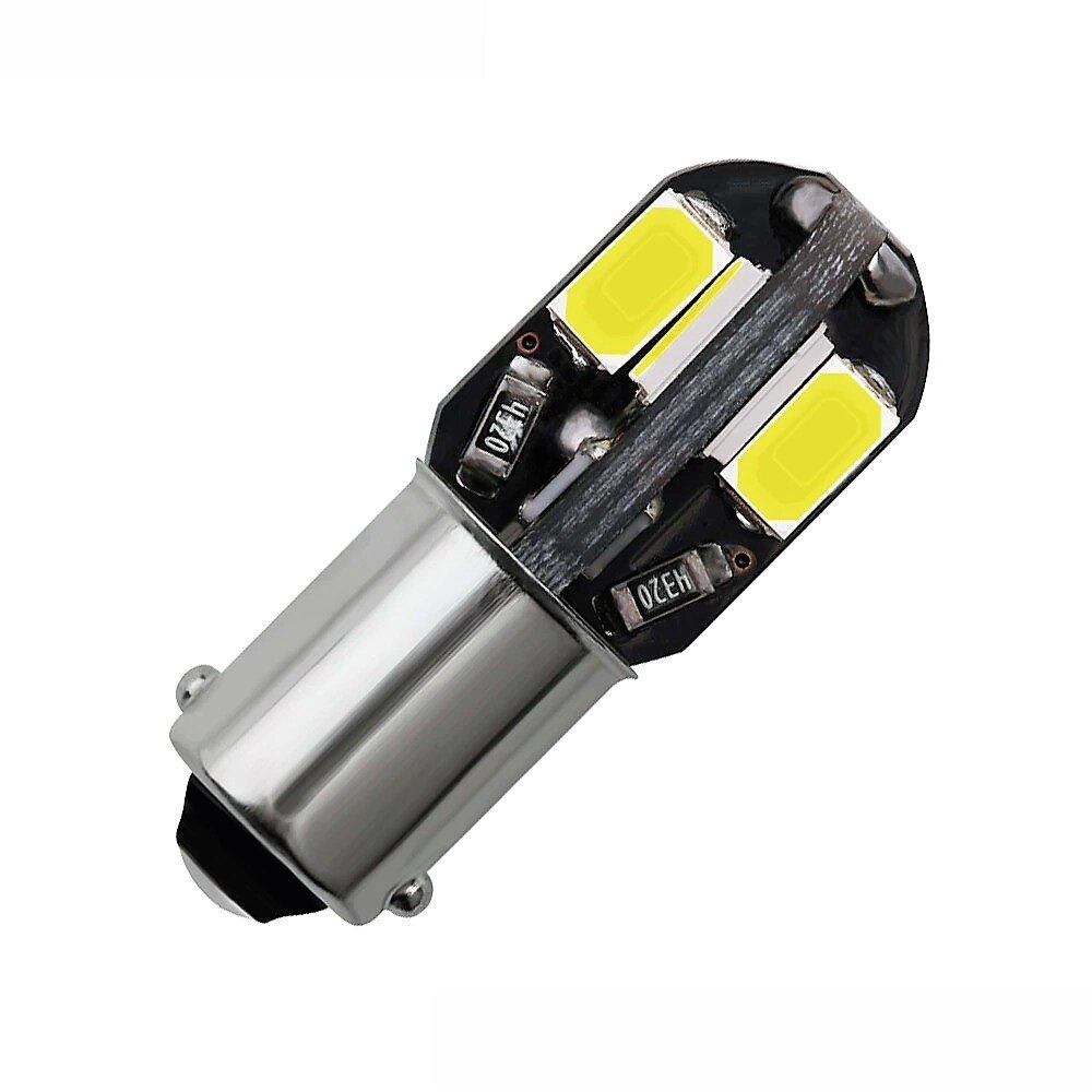 Лампа автомобильная светодиодная BA9S T4W 8 SMD 12В от компании Alexel - фото 1