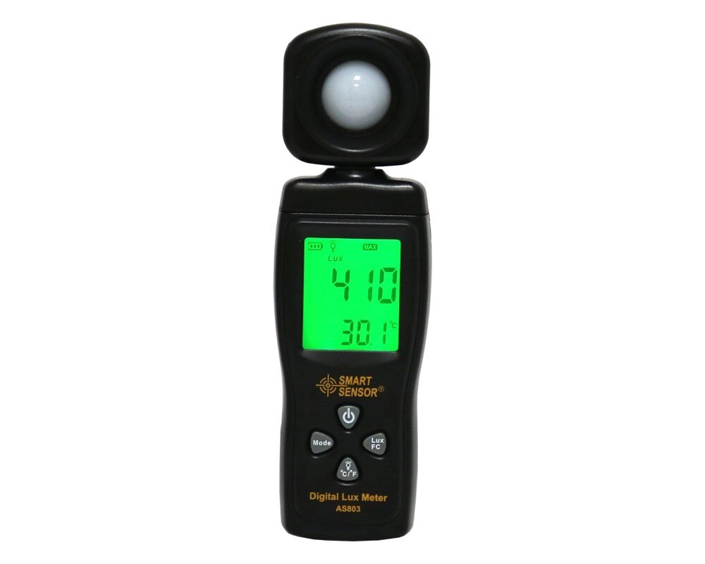 Люксметр и термометр цифровой AS803 от компании Alexel - фото 1