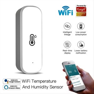 Автономный Wi-Fi датчик температуры и влажности