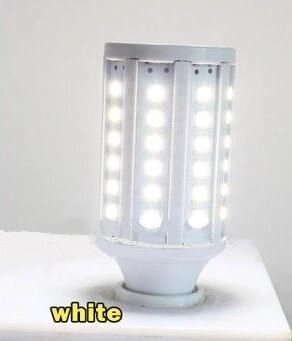 Светодиодная лампа-кукуруза 15W E27 белая - фото