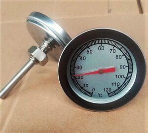 Термометр для коптильни коктала повышенной точности от 0°C до 120°C 