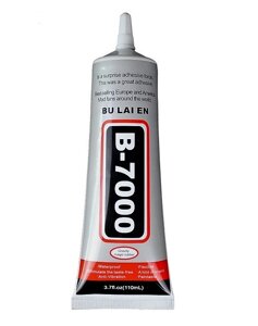 Клей герметик B-7000 прозрачный, для стразов тачскринов и модулей 25 г.