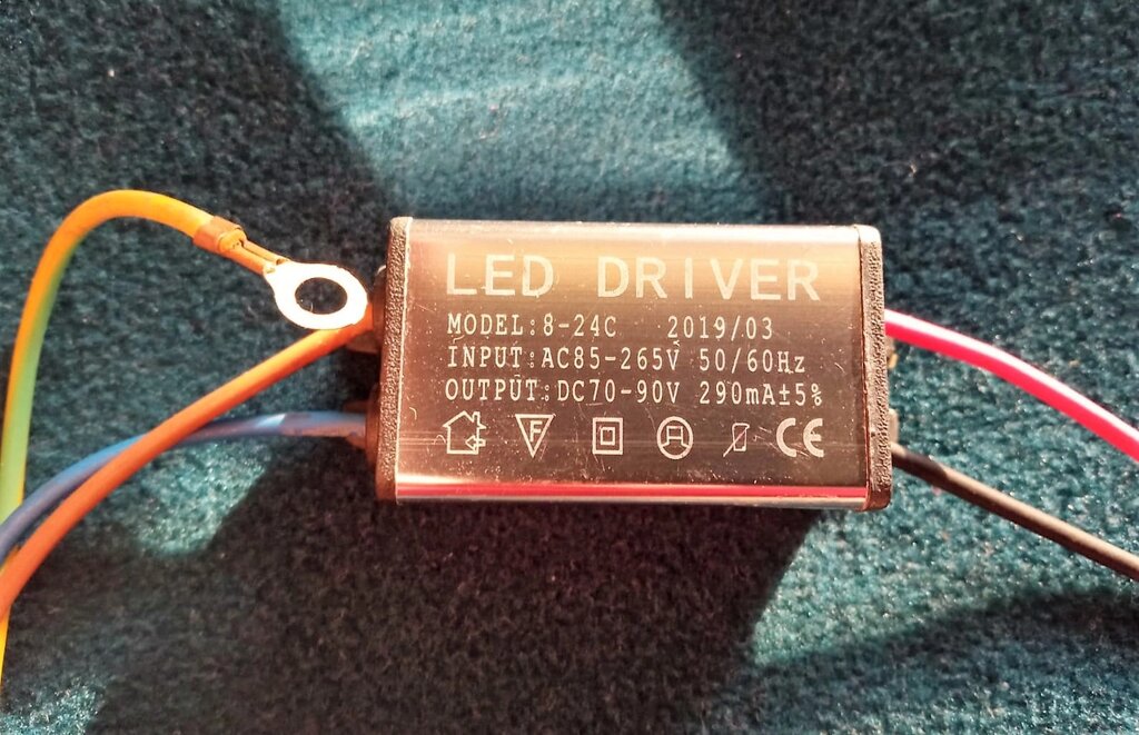 Светодиодный LED драйвер 20 - 26W 290 мА  DC70-90V  IP65 от компании Alexel - фото 1