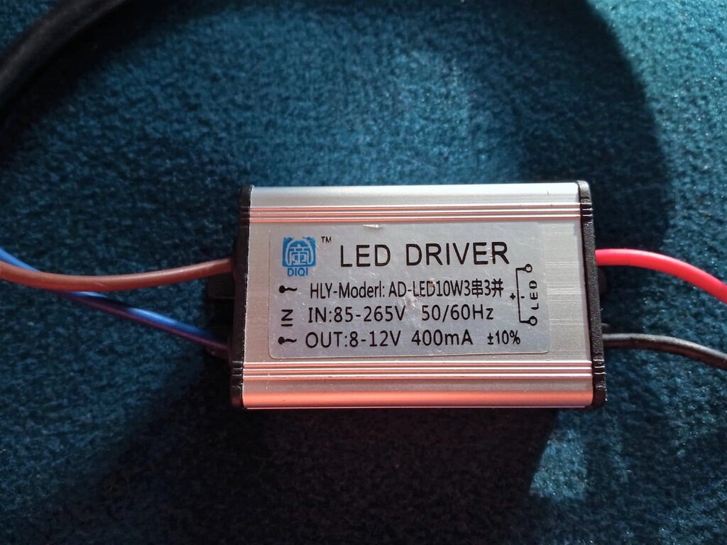 Светодиодный LED драйвер 400 мА DC8-12V 3-10W  IP65 от компании Alexel - фото 1