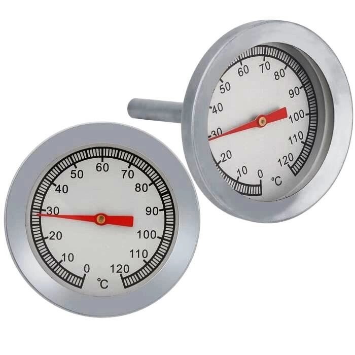 Термометр для коптильни коктала повышенной точности от 0°C до 120°C  от компании Alexel - фото 1