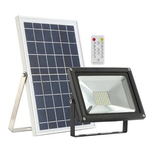 Автономный прожектор 50 w Solar. Прожектор на солнечной батарее 50 ватт LED